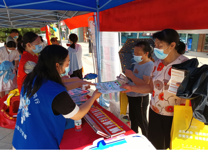 阜沙鎮(zhèn)禁毒信息〔2022〕第168期--阜沙鎮(zhèn)開(kāi)展“不忘建黨崢嶸史，牢記使命宣禁毒”主題宣傳活動(dòng)（2